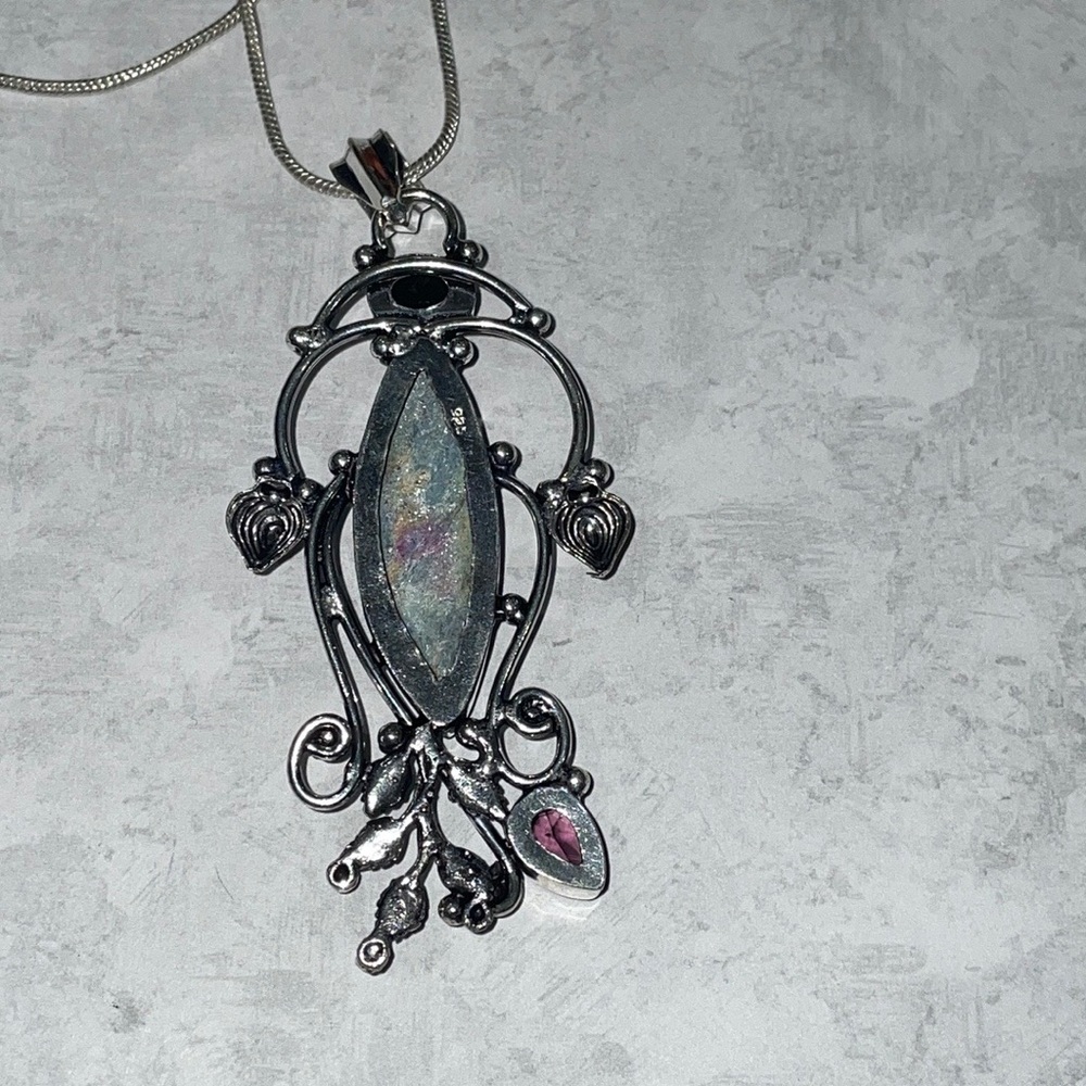 Ruby Zoisite Necklace - image 4